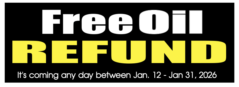 Free Oil Refund