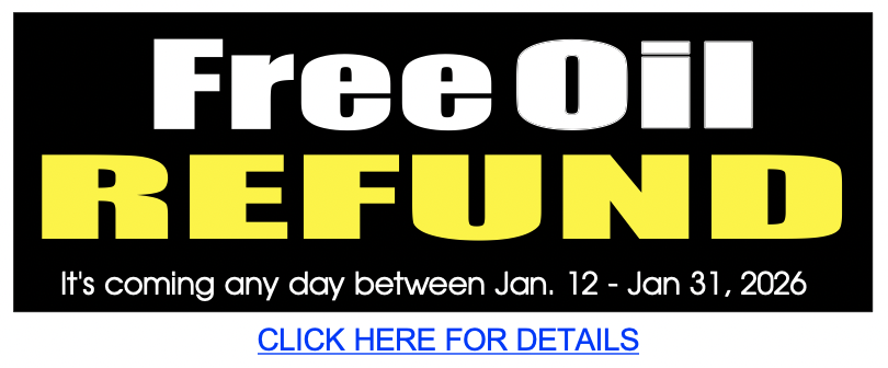 Free Oil Refund